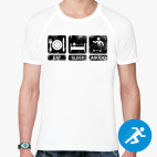 Мужская спортивная футболка