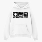 Толстовка худи оверсайз