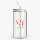 Банка с бамбуковой крышкой