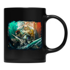 Кружка цветная UV-DTF