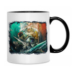 Кружка двухцветная