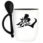 Кружка с ложкой