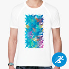 Мужская спортивная футболка