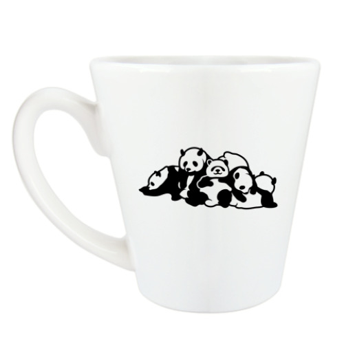 Чашка Латте Панды