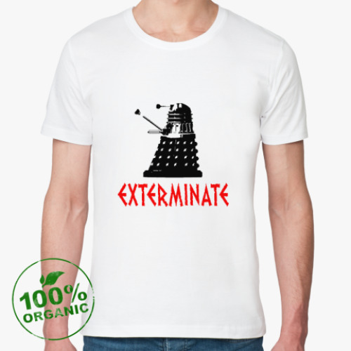 Футболка из органик-хлопка Далек EXTERMINATE