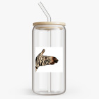 Банка с бамбуковой крышкой