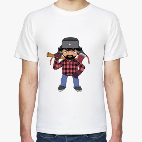 Футболка Брутальный лесоруб