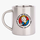 Кружка металлическая