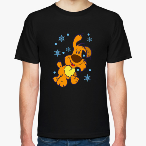 Футболка с принтом Год желтой собаки, 2018