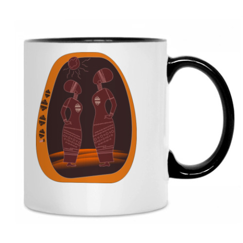 Кружка с принтом 'AFRObaby2'