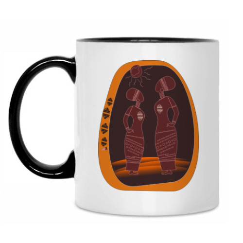 Кружка с принтом 'AFRObaby2'