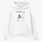 Толстовка худи оверсайз