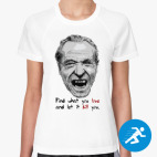 Женская спортивная футболка