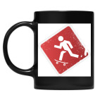 Кружка цветная UV-DTF