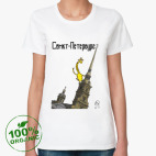 Женская футболка органик