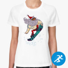 Женская спортивная футболка