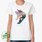 Женская футболка органик