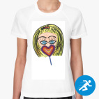 Женская спортивная футболка