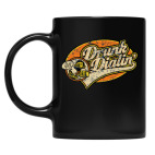 Кружка цветная UV-DTF