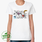 Женская футболка органик