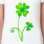 Акварельный клевер