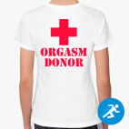 Женская спортивная футболка