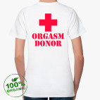 Женская футболка органик