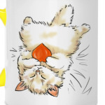 Котенок с сердцем