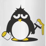 Пингвин с краской