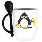 Кружка с ложкой