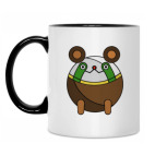 Кружка двухцветная