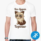 Мужская спортивная футболка