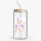 Банка с бамбуковой крышкой