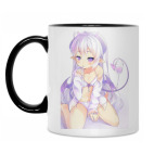 Кружка двухцветная