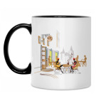 Кружка двухцветная