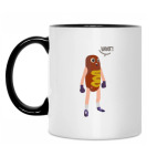 Кружка двухцветная