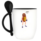 Кружка с ложкой