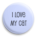 I love my cat / Я люблю свою кошку