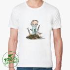 Мужская футболка органик