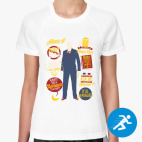 Женская спортивная футболка