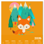 Лисенок на природе