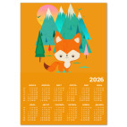 Лисенок на природе