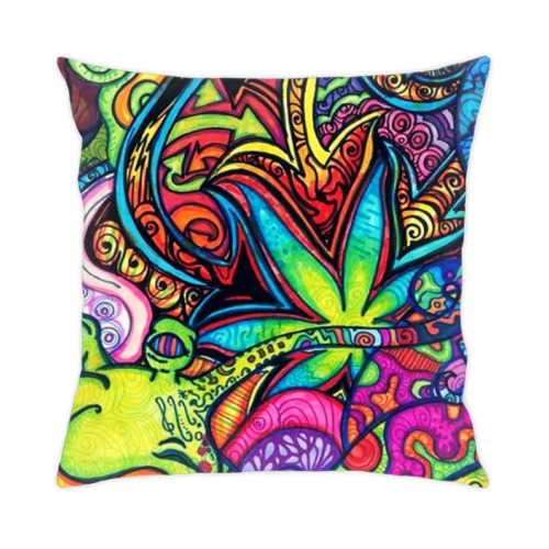 Подушка с принтом "Волшебный лес"