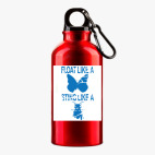 Металлическая бутылка 400 мл UV-DTF