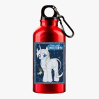 Металлическая бутылка 400 мл UV-DTF