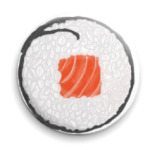 Ролл с лососем