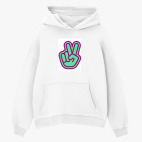 Толстовка худи оверсайз