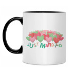 Кружка двухцветная