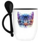 Кружка с ложкой