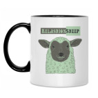 Кружка двухцветная